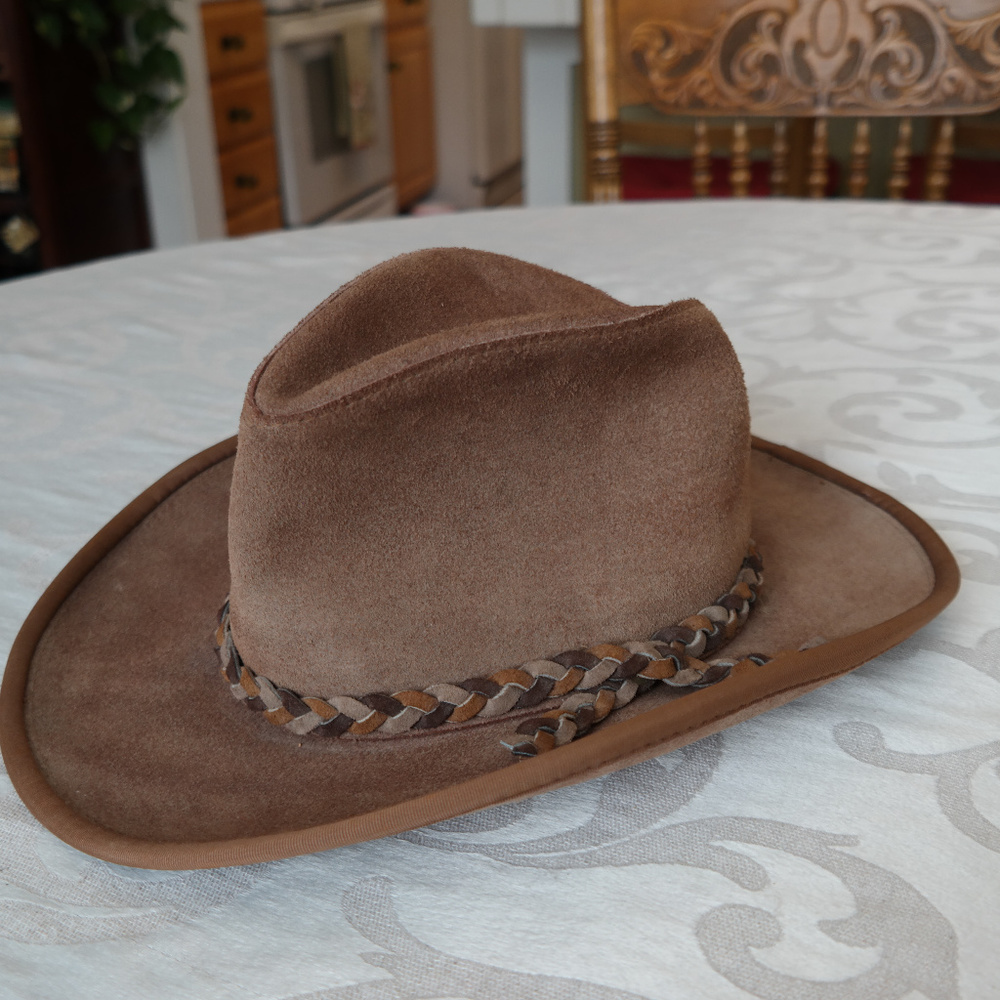All Leather Hat